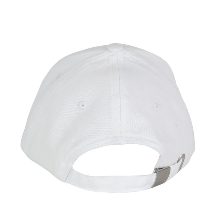 Casquette blanche vu de dos