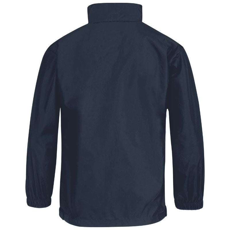 Dos Coupe-Vent Enfant Sirocco Bleu Marine B&C