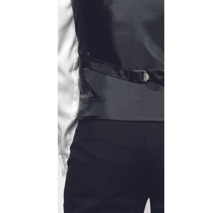 Gilet de Service Homme Noir - KARIBAN