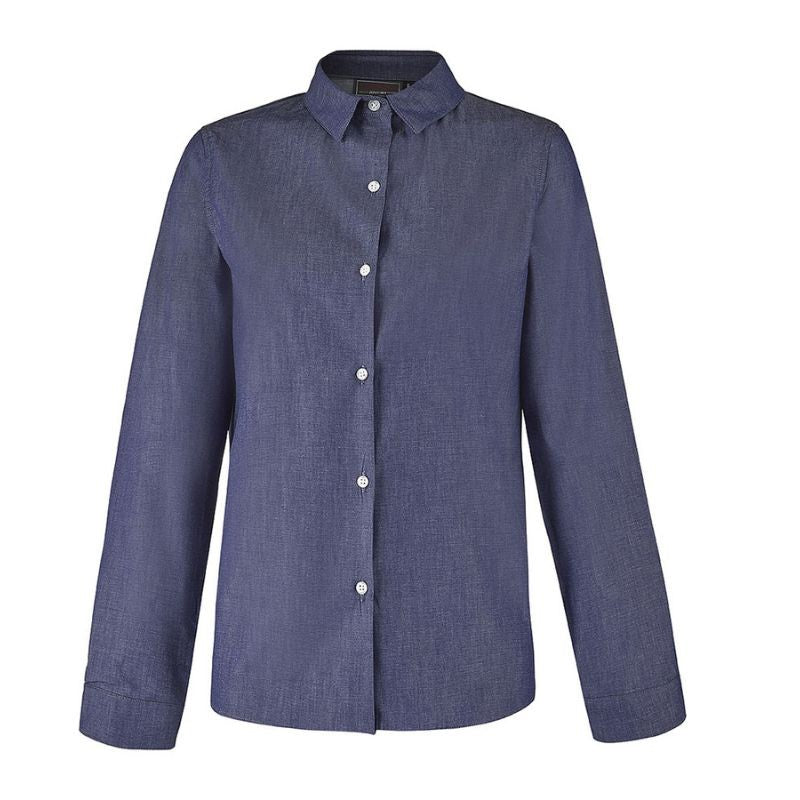 Chemisier de Service Malte Jean Denim Femme 100% Coton LAFONT