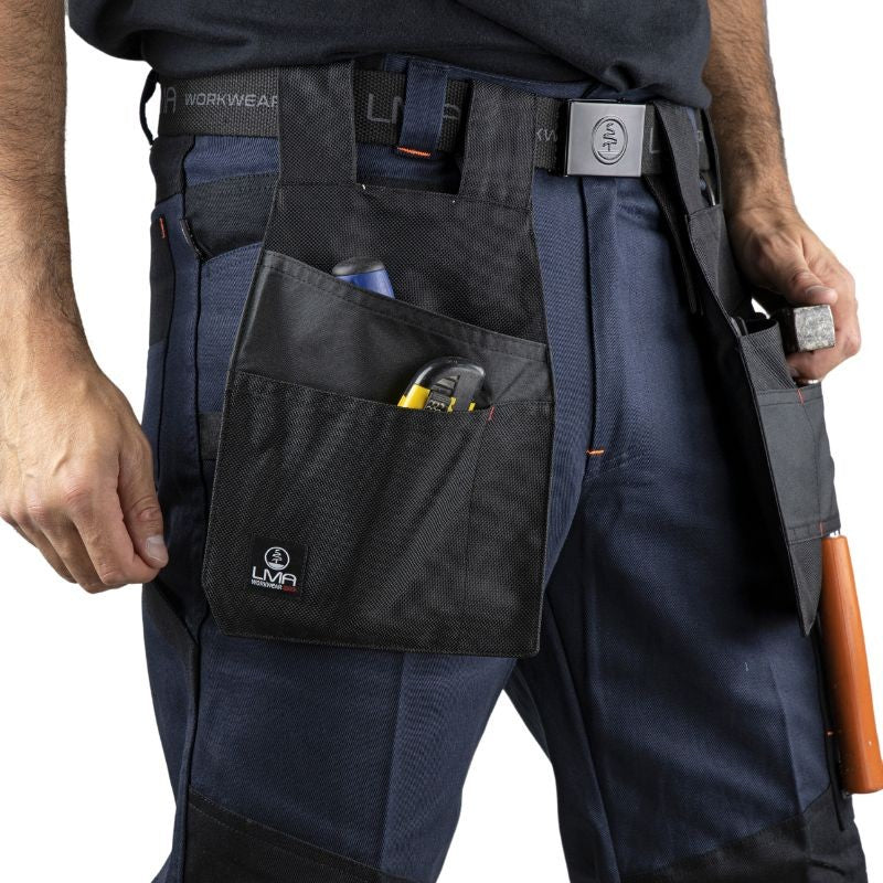 2 Poches Flottantes Amovibles portés sur le pantalon de travail - LMA