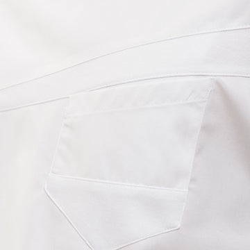 Veste de Cuisine Homme Lemongrass détail poche poitrine Blanc LAFONT