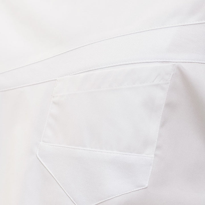 Veste de Cuisine Homme Lemongrass détail poche poitrine Blanc LAFONT