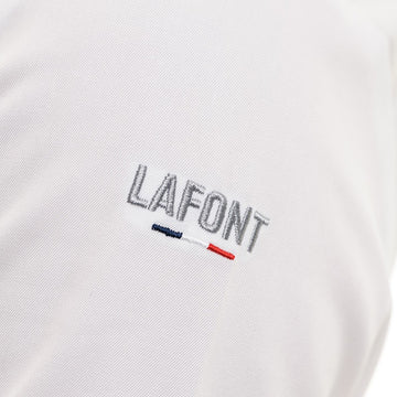 Veste de Cuisine Homme Lemongrass Détail broderie manche Blanc LAFONT