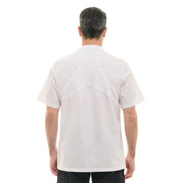 Veste de Cuisine Homme Blanche Lemongrass Empiècement dos LAFONT