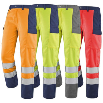 Pantalon de Travail Unisexe Haute Visibilité Fluo Base XP - ADOLPHE LAFONT