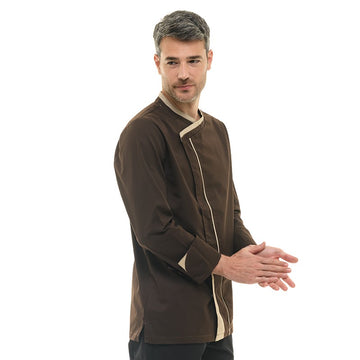 Veste de cuisine Lafont Mint Marron