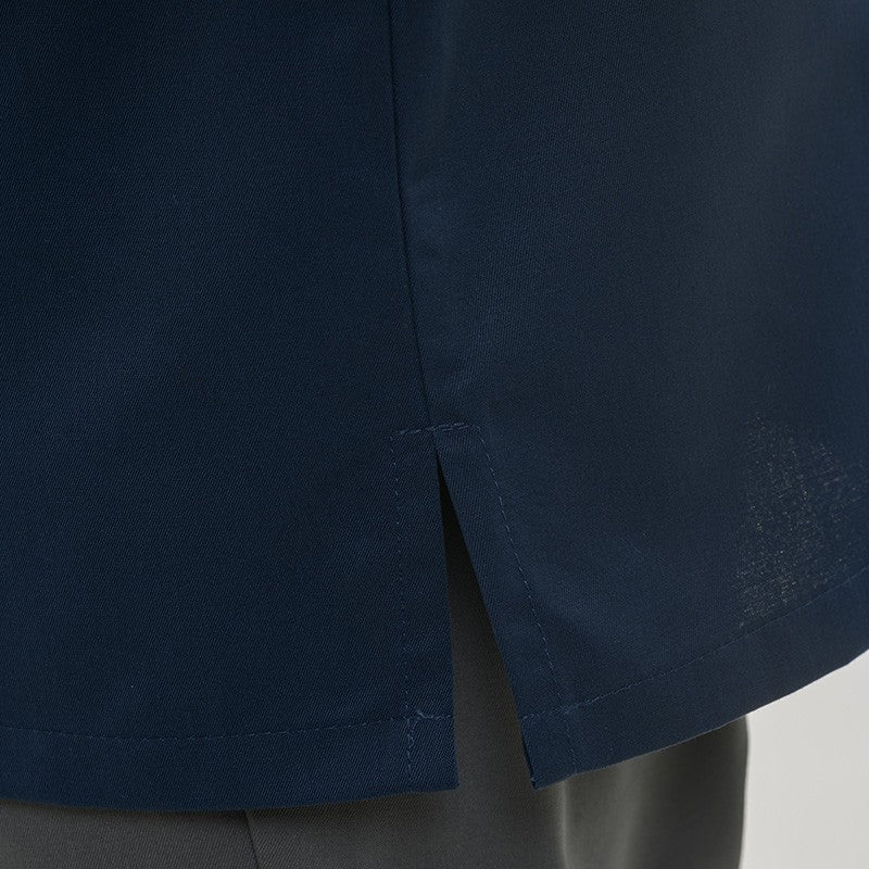 Détail veste de cuisine fendu Texas Manelli