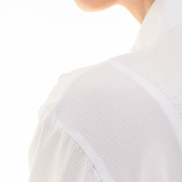 Détail maille aéré dos épaule