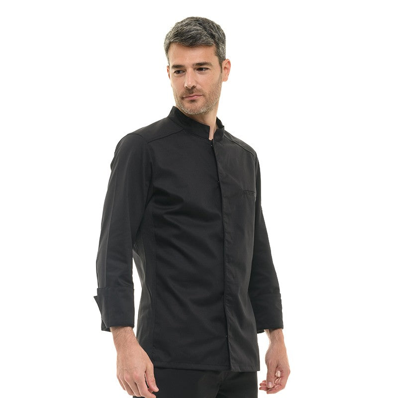 Veste de cuisine Abax Noir Robur