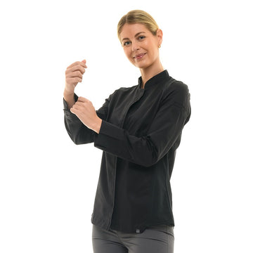 Veste de cuisine Noir pour femme Greta Robur