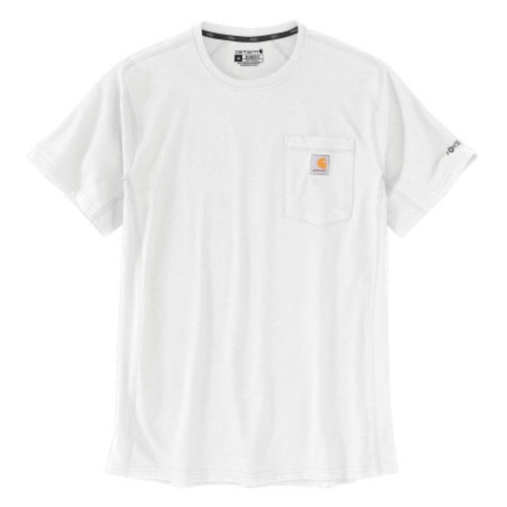 Tee-Shirt de Travail Homme Respirant Force® blanc vêtement travail CARHARTT
