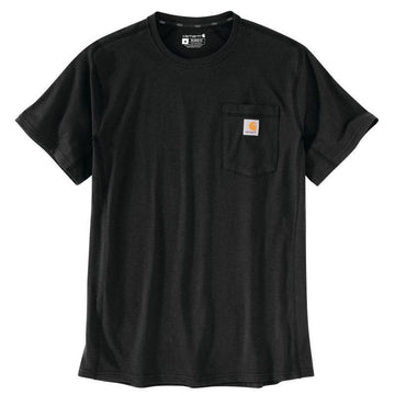 Tee-Shirt de Travail Homme Respirant Force® Noir vêtement travail CARHARTT chez Manelli