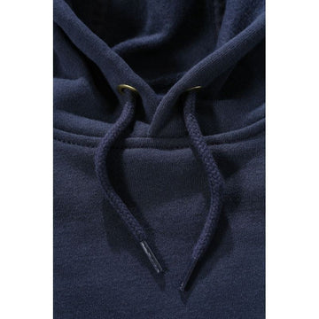 Sweat de Travail à Capuche Logo sur la Manche - CARHARTT I Navy
