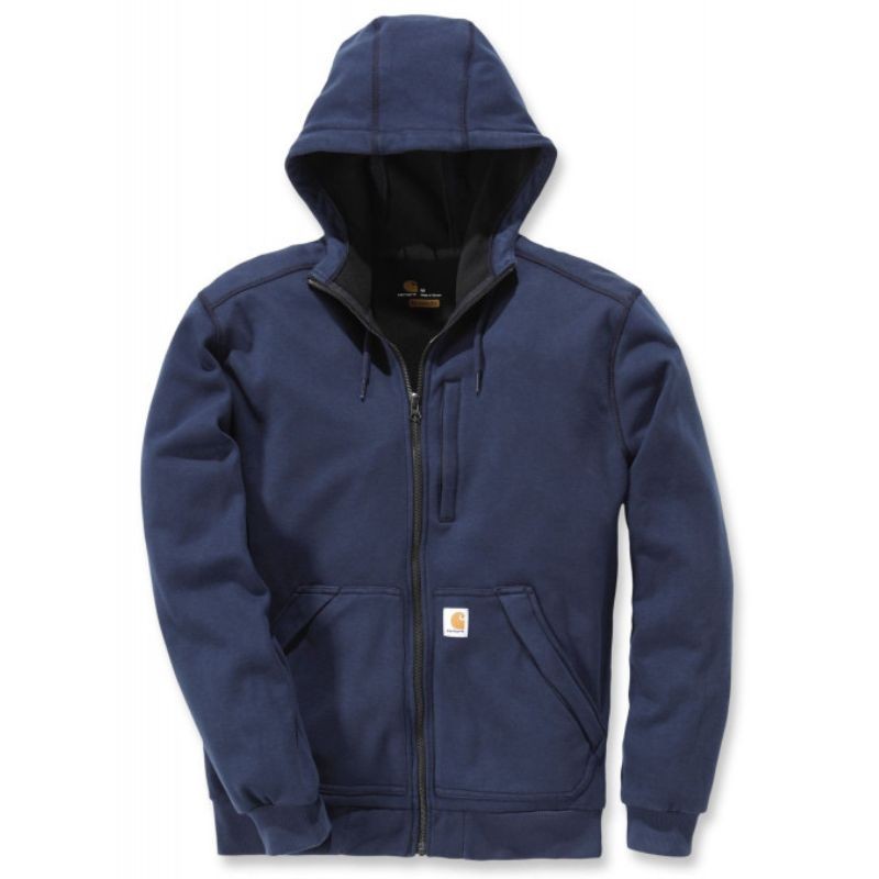 Sweat de Travail Doublé Déperlant et Coupe Vent Wind Fighter Bleu Marine - CARHARTT