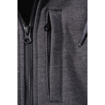 Hoodie Zippée Capuche Coupe Vent Déperlant Gris Foncé - CARHARTT