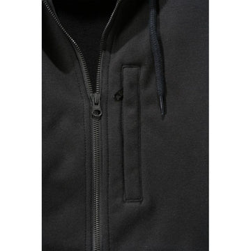 Hoodie Zippée Capuche Coupe Vent Déperlant Noir - CARHARTT