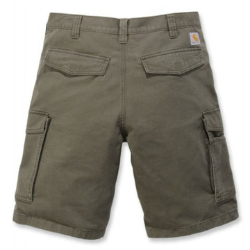 Dos Short de Travail Homme Rigby Rugged Cargo Vert Militaire CARHARTT