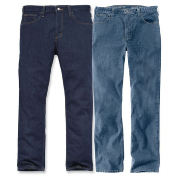 Jean de Travail Denim Stretch Coupe Cintrée - CARHARTT