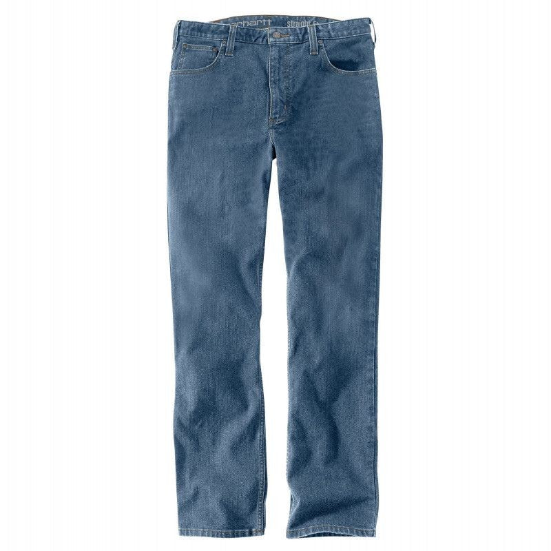 Jean de Travail Denim Stretch Coupe Cintrée Bleu Clair - CARHARTT