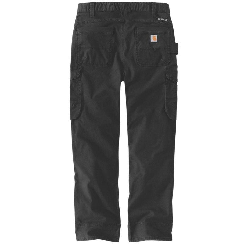 Dos Pantalon de Travail Homme Full Swing Steel Cargo Noir CARHARTT