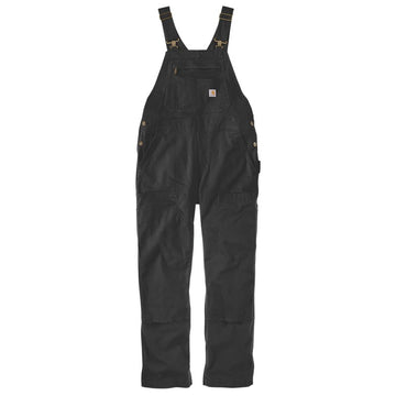 Salopette de Travail Coton Stretch Doublée Noire CARHARTT