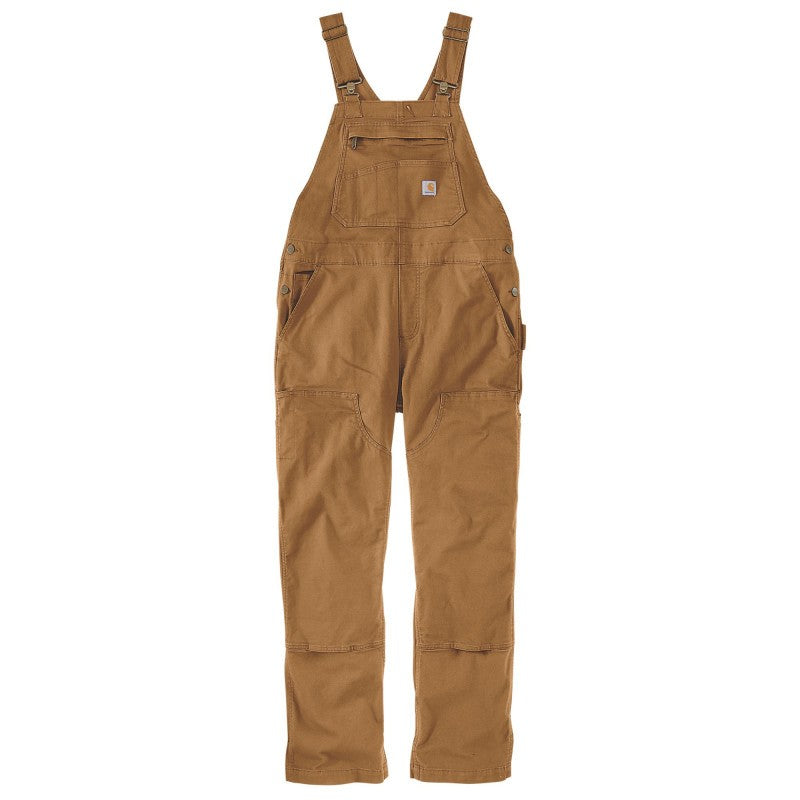 Salopette de Travail Coton Stretch Marron CARHARTT