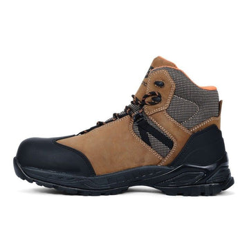 Baskets de sécurité Allsite marron montante New balance norme S3