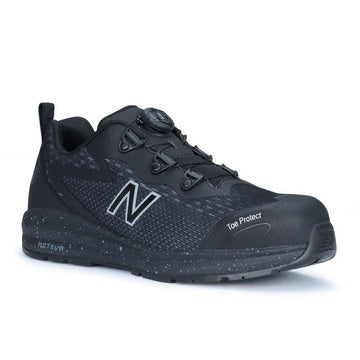 Basket de sécurité Logic Boa New Balance noir et orange coque composite