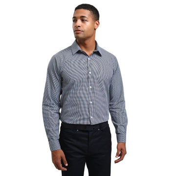 chemise de service à carreaux-PREMIER