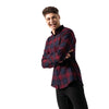 Chemise de Serveur à Carreaux Homme Slim - TOPTEX