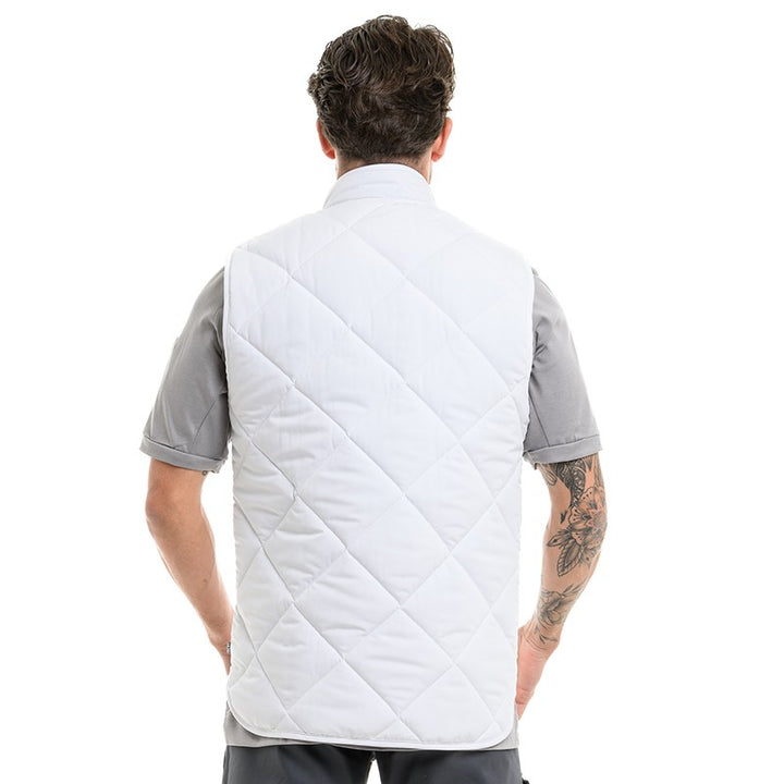 Gilet antifroid arrière robur blanc