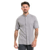 Veste de Cuisine Grise Homme Gari - ROBUR