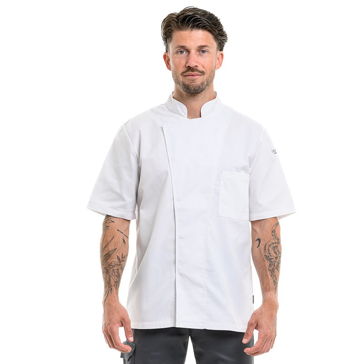 Veste de cuisine Lafont blanche homme Turnip RSE