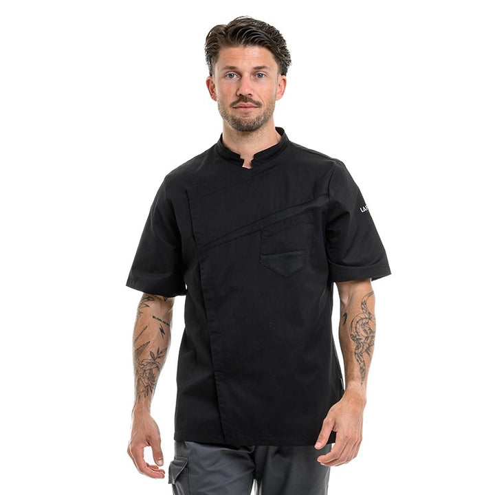 Veste de Cuisine Homme Lemongrass Manches Courtes - LAFONT