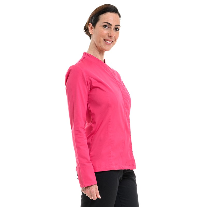 Veste de cuisine double col Fuschia Lafont
