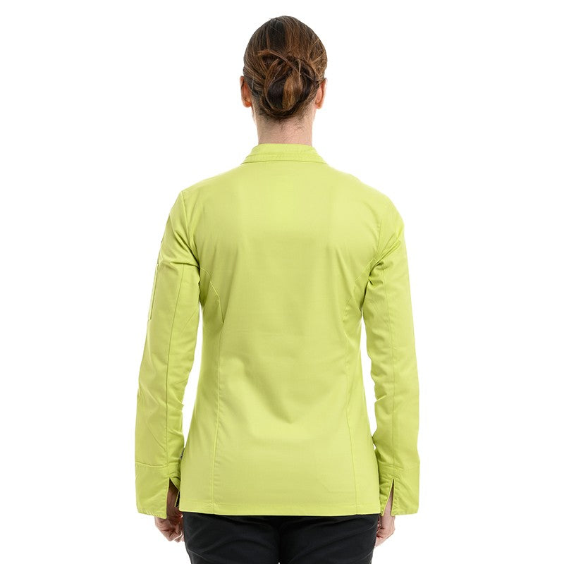 Dos Veste de Cuisine Femme Saffron Manches Longues Anis - LAFONT