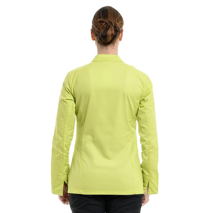 Dos Veste de Cuisine Femme Saffron Manches Longues Anis - LAFONT