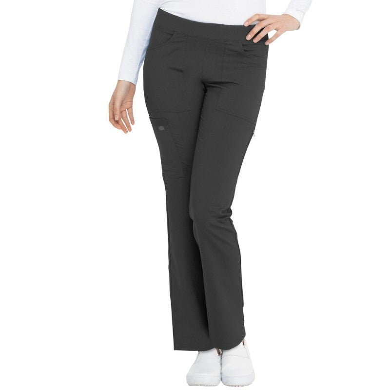 Pantalon Médical Femme 6 Poches de dickies coloris gris vue de face