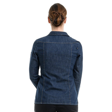 Veste de cuisine femme Robur type chemise denim Verveine Robur