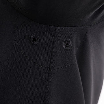 Détail des oeillets d'aération sous manches de la veste de cuisine Mint Lafont