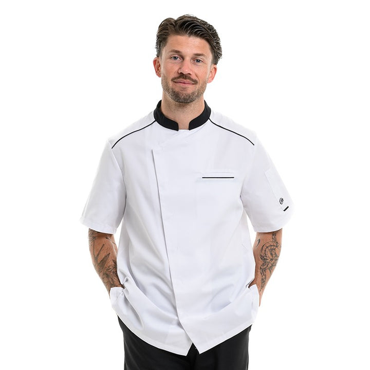 Veste de cuisine avec tissu en polycoton résitant et de haute qualité - gamme neospirit marque Molinel