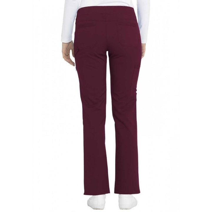 Pantalon médical Dickies médical coloris bordeaux femme
