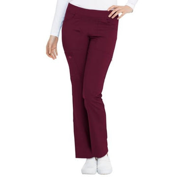 Pantalon médical Dickies bordeaux femme