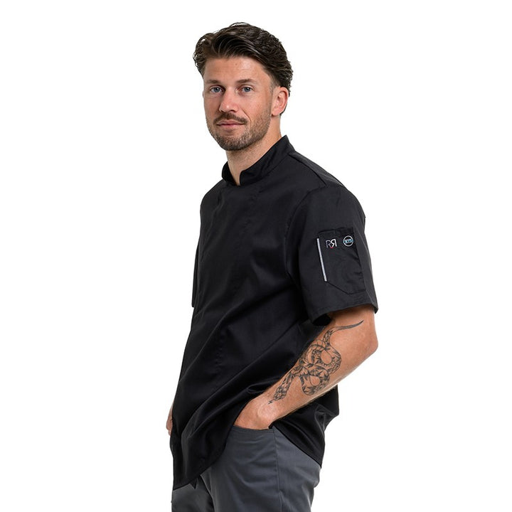 Veste de cuisine qui régule la température du corps humain gamme Nero 37.5 Robur