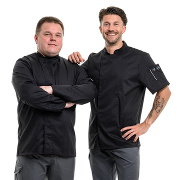 Mise en scène veste de cuisine Nero