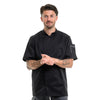 Veste de Pâtissier Nero 37.5 Noire Manches Courtes  - ROBUR