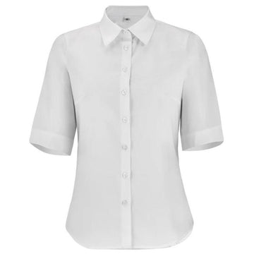 Chemisier Femme Manches Courtes Marsanne Blanc - LAFONT SERVICE