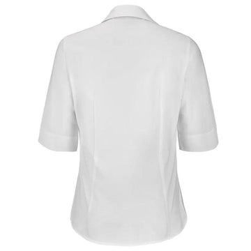 Dos chemisier Femme Manches Courtes Marsanne Blanc
