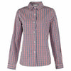 Chemise De Serveuse Femme À Carreaux Vichy Marine Rouge - LAFONT SERVICE
